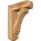 Ekena Millwork Imperial Craftsman Rough Sawn Bracket w/ Offset Brace, Western Red Cedar, 8"W x 26"D x 34"H BKT0806X26X34IMP04RWR - alternate 1